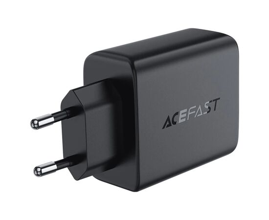 Зарядное устройство Acefast 4xUSB 45W (2xUSB-C+2xUSB-A) Gan A61 Fast Charger Black (6974316282754), изображение 2 Зарядное устройство Acefast 4xUSB 45W (2xUSB-C+2xUSB-A) Gan A61 Fast Charger Black (6974316282754), изображение 2