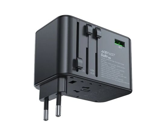 Зарядное устройство Acefast 5xUSB 75W (3xUSB-C + 2xUSB-A) Gan Z1 Fast Charger (6974316282495), изображение 3 Зарядное устройство Acefast 5xUSB 75W (3xUSB-C + 2xUSB-A) Gan Z1 Fast Charger (6974316282495), изображение 3
