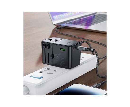 Зарядное устройство Acefast 5xUSB 75W (3xUSB-C + 2xUSB-A) Gan Z1 Fast Charger (6974316282495), изображение 9 Зарядное устройство Acefast 5xUSB 75W (3xUSB-C + 2xUSB-A) Gan Z1 Fast Charger (6974316282495), изображение 9