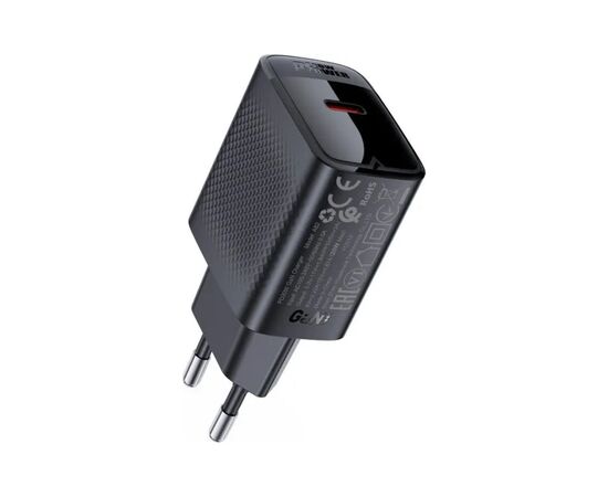 Зарядное устройство Acefast USB-C 20W + Type-C cable A82 Fast Charger Black (6974316280057), изображение 5 Зарядное устройство Acefast USB-C 20W + Type-C cable A82 Fast Charger Black (6974316280057), изображение 5