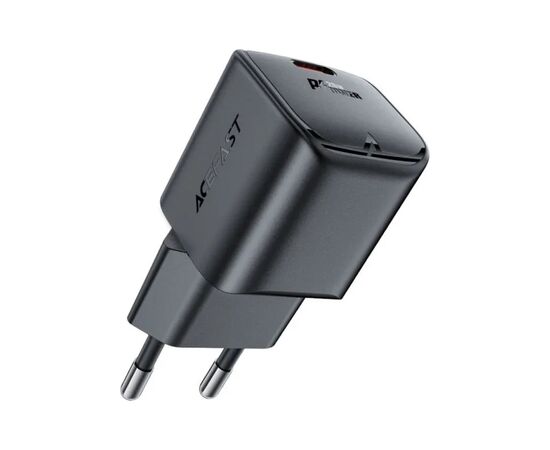 Зарядное устройство Acefast USB-C 20W Gan A73 mini Fast Charger Black (6974316282648), изображение 3 Зарядное устройство Acefast USB-C 20W Gan A73 mini Fast Charger Black (6974316282648), изображение 3
