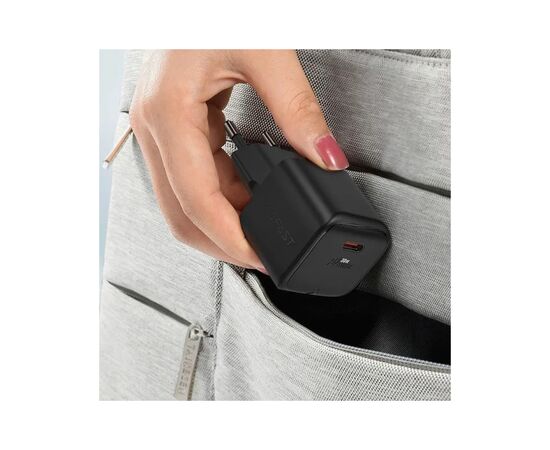 Зарядное устройство Acefast USB-C 30W Gan A77 mini Fast Charger Black (6974316282662), изображение 5 Зарядное устройство Acefast USB-C 30W Gan A77 mini Fast Charger Black (6974316282662), изображение 5