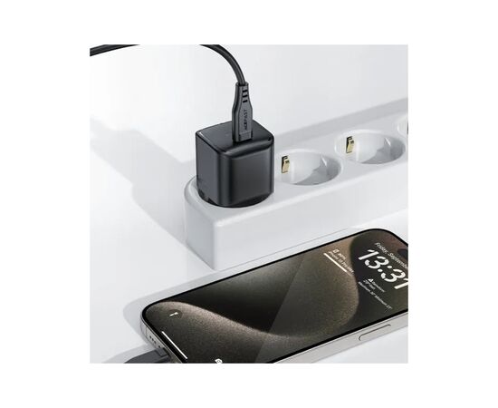 Зарядное устройство Acefast USB-C 30W Gan A77 mini Fast Charger Black (6974316282662), изображение 6 Зарядное устройство Acefast USB-C 30W Gan A77 mini Fast Charger Black (6974316282662), изображение 6