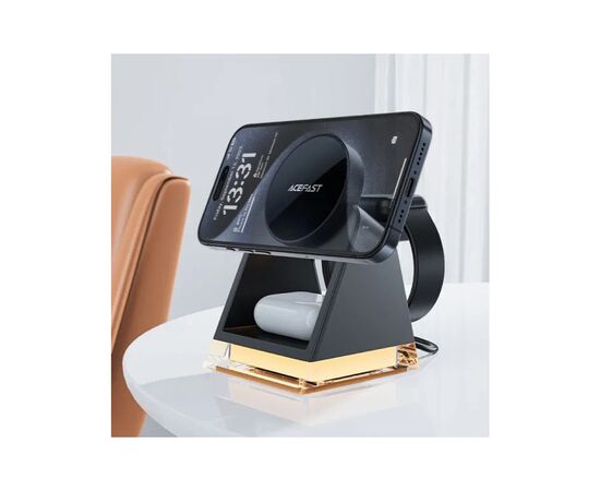 Зарядное устройство Acefast Wireless QI 3in1 15W E17 (6974316282815), изображение 6 Зарядное устройство Acefast Wireless QI 3in1 15W E17 (6974316282815), изображение 6