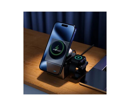 Зарядное устройство Acefast Wireless QI 3in1 15W E18 Rubik''s (6974316282884), изображение 7 Зарядное устройство Acefast Wireless QI 3in1 15W E18 Rubik''s (6974316282884), изображение 7