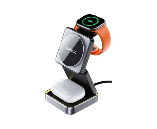 Зарядное устройство Acefast Wireless QI 3in1 15W E20 (6974316283478), изображение 4 Зарядное устройство Acefast Wireless QI 3in1 15W E20 (6974316283478), изображение 4