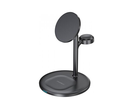 Зарядний пристрій Choetech 15W 3-in-1 Magnetic Wireless Fast Charger black (T585-F-101-CCBK)