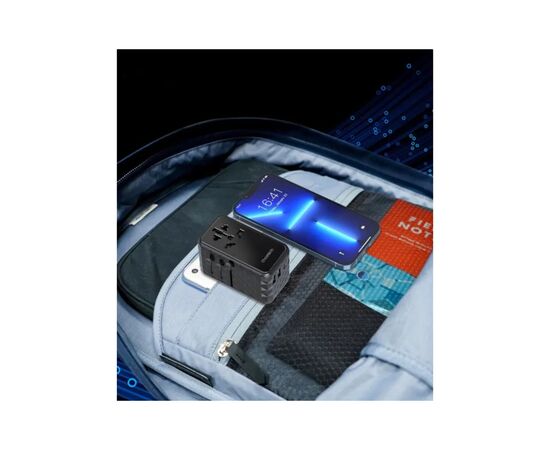Зарядное устройство Choetech 4xUSB 100W PD (2хUSB-C+2хUSB-A) сharger diamond model black (PD6028-BK), изображение 6 Зарядное устройство Choetech 4xUSB 100W PD (2хUSB-C+2хUSB-A) сharger diamond model black (PD6028-BK), изображение 6