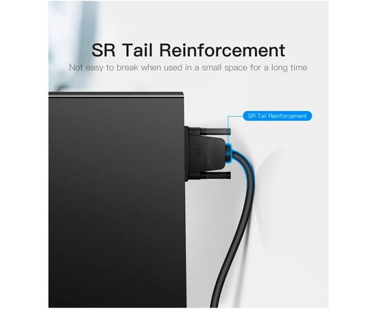Кабель мультимедийный VGA 8.0m ferrite Vention (DADBK), изображение 11 Кабель мультимедийный VGA 8.0m ferrite Vention (DADBK), изображение 11