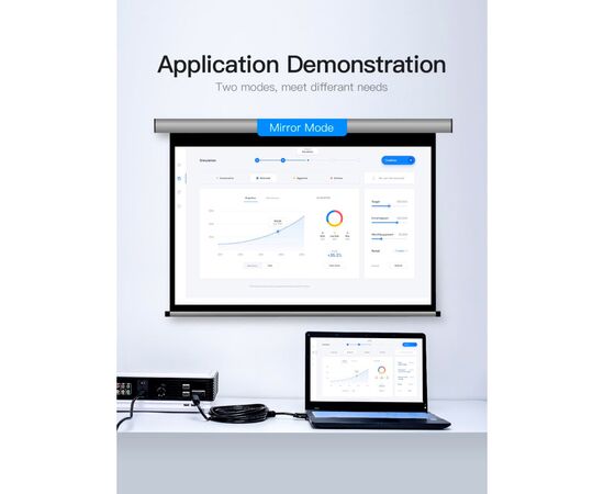 Кабель мультимедийный VGA 8.0m ferrite Vention (DADBK), изображение 5 Кабель мультимедийный VGA 8.0m ferrite Vention (DADBK), изображение 5