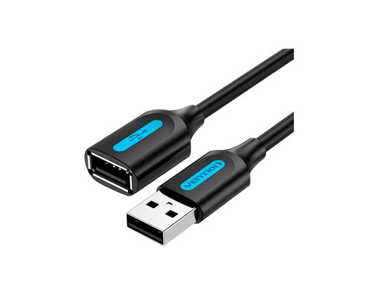 Дата кабель USB 2.0 AM/AF 1.5m Vention (ZAFBG)