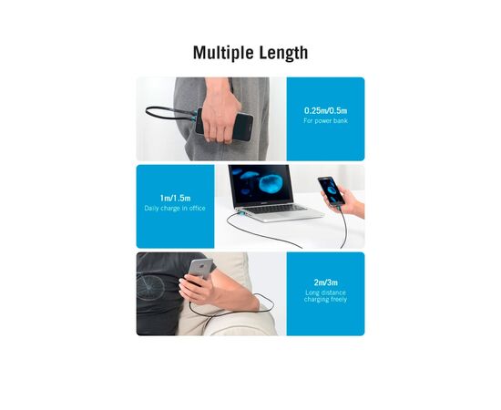 Дата кабель USB 2.0 AM to Micro 5P 2.0m Black Vention (VAS-A08-B200), изображение 11 Дата кабель USB 2.0 AM to Micro 5P 2.0m Black Vention (VAS-A08-B200), изображение 11