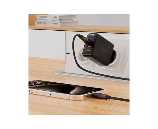Дата кабель USB 2.0 AM to Type-C 1.2m 3.0A silicone braid C10-04 Acefast (6974316283126), изображение 6 Дата кабель USB 2.0 AM to Type-C 1.2m 3.0A silicone braid C10-04 Acefast (6974316283126), изображение 6