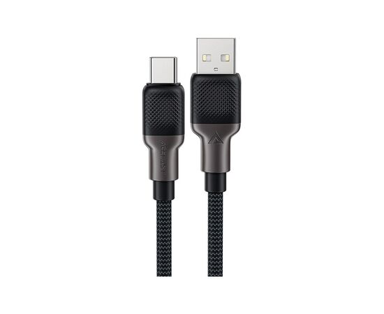 Дата кабель USB 2.0 AM to Type-C 1.2m 3.0A silicone braid C10-04 Acefast (6974316283126)