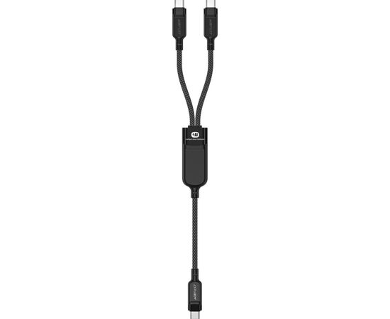 Дата кабель USB 2.0 USB-C 2in1 0.8m + sub 0.4m, 100W, C5-11 Acefast (6974316280149)