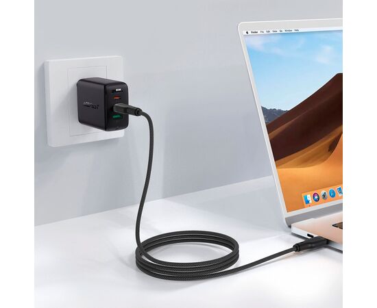 Дата кабель USB-C to USB-C 1.2m 3A C8-03 Acefast (6974316282716), изображение 7 Дата кабель USB-C to USB-C 1.2m 3A C8-03 Acefast (6974316282716), изображение 7