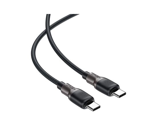 Дата кабель USB-C to USB-C 1.2m 3A silicone braid C10-03 Acefast (6974316283119), изображение 2 Дата кабель USB-C to USB-C 1.2m 3A silicone braid C10-03 Acefast (6974316283119), изображение 2