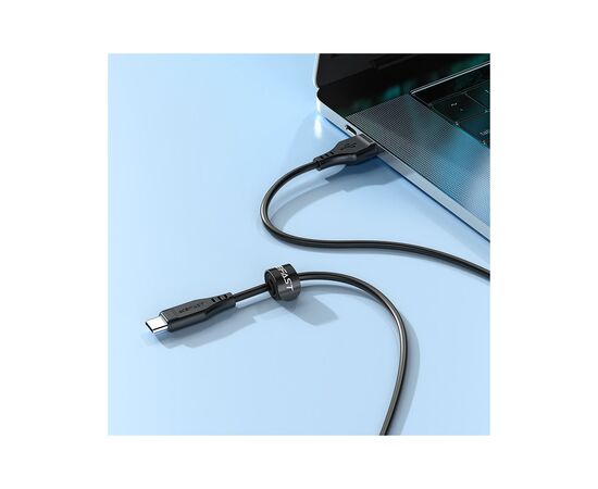 Дата кабель USB-C to USB-C 1.2m 3A TPE C3-03 Black Acefast (6974316280842), изображение 5 Дата кабель USB-C to USB-C 1.2m 3A TPE C3-03 Black Acefast (6974316280842), изображение 5