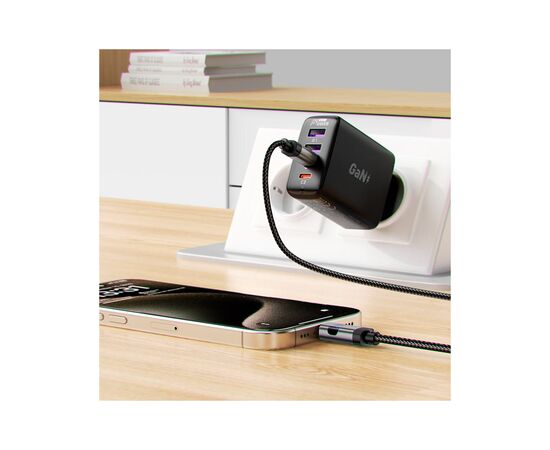Дата кабель USB-C to USB-C 1.2m 60W digital display C15-03 Black Acefast (6974316283720), изображение 7 Дата кабель USB-C to USB-C 1.2m 60W digital display C15-03 Black Acefast (6974316283720), изображение 7