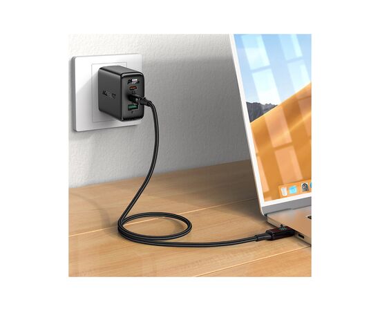 Дата кабель USB-C to USB-C 2.0m 100W with display C6-03 Acefast (6974316281054), изображение 4 Дата кабель USB-C to USB-C 2.0m 100W with display C6-03 Acefast (6974316281054), изображение 4