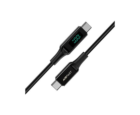 Дата кабель USB-C to USB-C 2.0m 100W with display C6-03 Acefast (6974316281054)