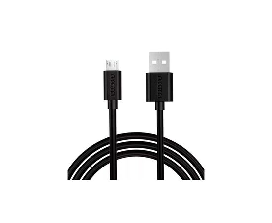 Дата кабель USB 2.0 AM to Micro 5P 1.2m PVC Choetech (AB003-BK)