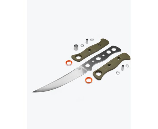 Нож Benchmade Meatcrafter Olive G10 (15500-3), изображение 8 Нож Benchmade Meatcrafter Olive G10 (15500-3), изображение 8