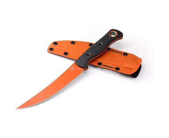 Нож Benchmade Meatcrafter Orange CF (15500OR-2), изображение 3 Нож Benchmade Meatcrafter Orange CF (15500OR-2), изображение 3