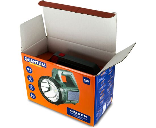 Фонарь Quantum QM-FL1052 GRANT-M 5W LED Type-C/Solar/Power Bank (QM-FL1052), изображение 11 Фонарь Quantum QM-FL1052 GRANT-M 5W LED Type-C/Solar/Power Bank (QM-FL1052), изображение 11