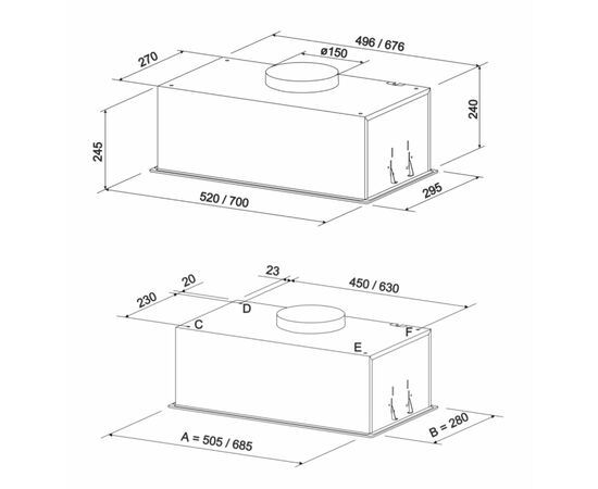 Вытяжка кухонная Eleyus NAVIS 1200 LED 52 BL, изображение 12 Вытяжка кухонная Eleyus NAVIS 1200 LED 52 BL, изображение 12
