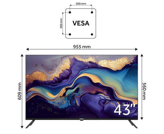 Телевизор Haier H43K801FG, изображение 3 Телевизор Haier H43K801FG, изображение 3