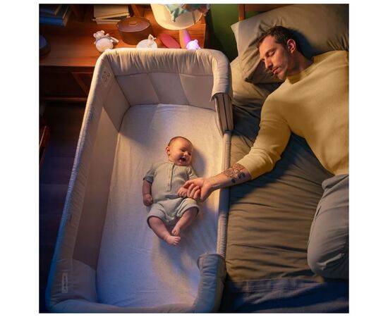 Кроватка Chicco Next2Me Forever 3 в 1 темно-серый (79650.27), изображение 9 Кроватка Chicco Next2Me Forever 3 в 1 темно-серый (79650.27), изображение 9
