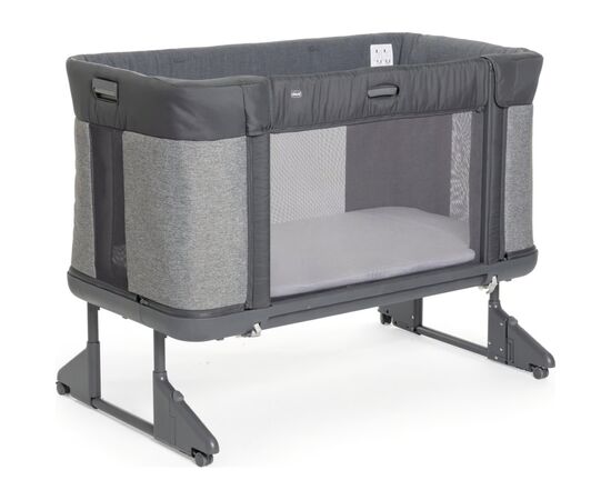 Кроватка Chicco Next2Me Forever 3 в 1 темно-серый (79650.27)