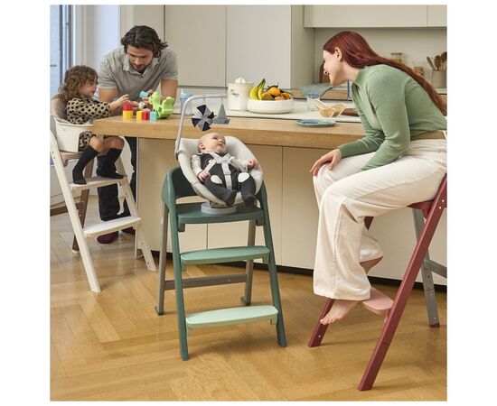 Стілець для годування Chicco 3 в 1 Crescendo Up зелений (87046.87), зображення 8 Стілець для годування Chicco 3 в 1 Crescendo Up зелений (87046.87), зображення 8