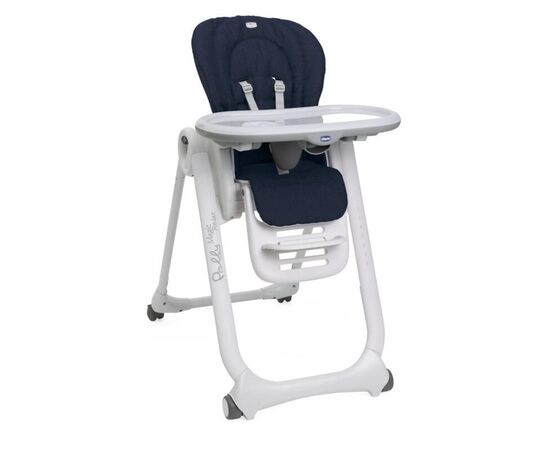 Стульчик для кормления Chicco Polly Magic Relax синий (79502.64.00), изображение 6 Стульчик для кормления Chicco Polly Magic Relax синий (79502.64.00), изображение 6