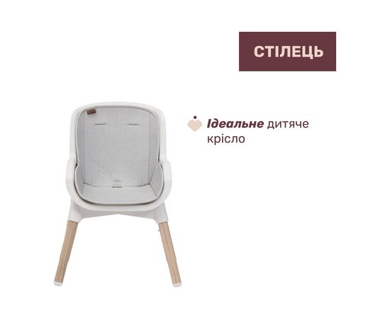 Стульчик для кормления Chicco Polly Zest Plus светло-серый (87152.80), изображение 4 Стульчик для кормления Chicco Polly Zest Plus светло-серый (87152.80), изображение 4