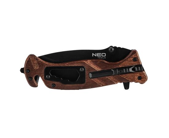 Нож Neo Tools 6 в 1 220/90 мм (63-107), изображение 5 Нож Neo Tools 6 в 1 220/90 мм (63-107), изображение 5