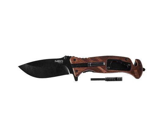 Нож Neo Tools 6 в 1 220/90 мм (63-107)