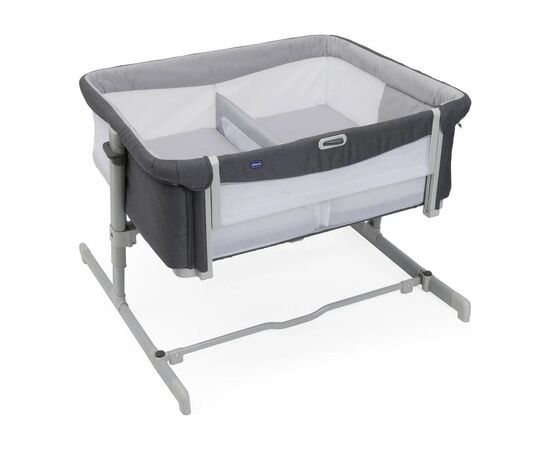 Ліжечко Chicco Next2Me Twins для двійні сірий (87077.68)