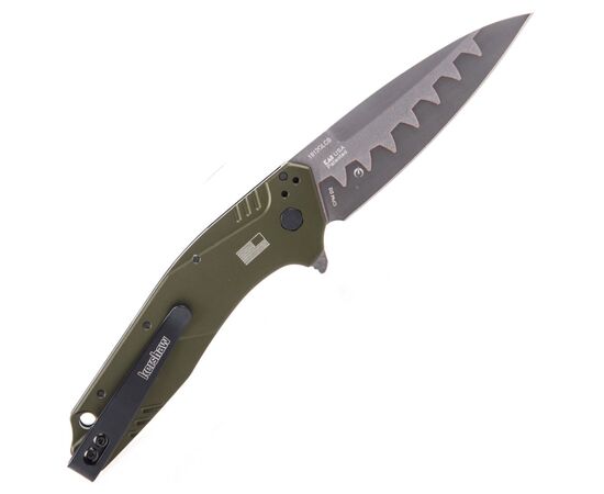 Нож Kershaw Dividend Composite Blade Olive (1812OLCB), изображение 5 Нож Kershaw Dividend Composite Blade Olive (1812OLCB), изображение 5