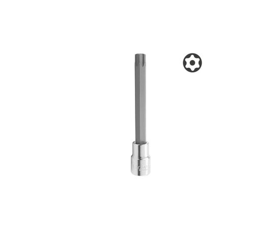 Головка торцева Toptul TORX T60 L140мм 1/2" з отвором (BCVA1660)