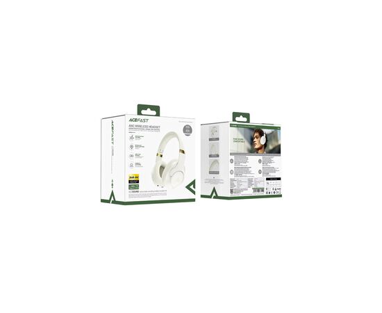 Наушники Acefast H4 ANC Bluetooth Beige (6974316283522), изображение 3 Наушники Acefast H4 ANC Bluetooth Beige (6974316283522), изображение 3