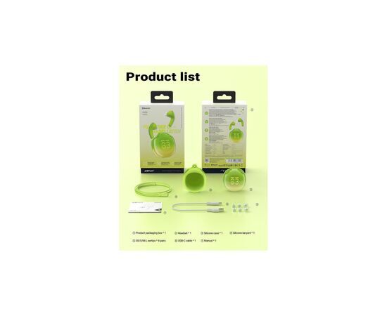 Наушники Acefast T9 Avocado Green (6974316282556), изображение 3 Наушники Acefast T9 Avocado Green (6974316282556), изображение 3