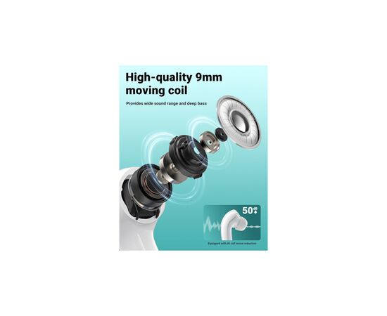 Наушники Acefast T9 Porcelain White (6974316282549), изображение 5 Наушники Acefast T9 Porcelain White (6974316282549), изображение 5