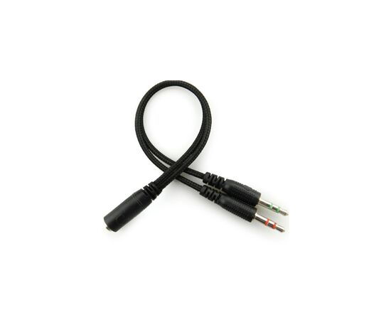 Наушники Sandberg Headset Bulk 3,5мм+converter 2х3,5мм Black (825-30), изображение 3 Наушники Sandberg Headset Bulk 3,5мм+converter 2х3,5мм Black (825-30), изображение 3