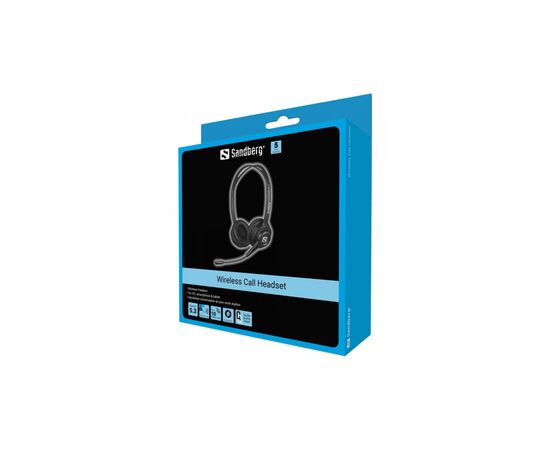 Наушники Sandberg Wireless Call Headset Bluetooth Black (126-43), изображение 5 Наушники Sandberg Wireless Call Headset Bluetooth Black (126-43), изображение 5