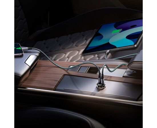 Зарядное устройство Ugreen 2xUSB 30W (USB-A + USB-C) QC 4.0 Сіра (EC305) (25845), изображение 6 Зарядное устройство Ugreen 2xUSB 30W (USB-A + USB-C) QC 4.0 Сіра (EC305) (25845), изображение 6