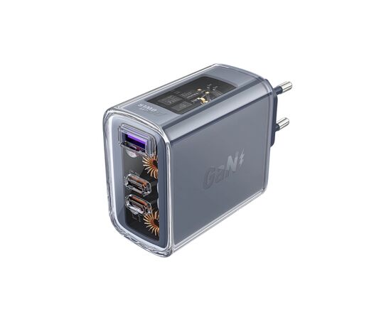 Зарядное устройство Acefast 3xUSB 65W (2xUSB-C+USB-A) Gan A45 Fast Charger Mountain mist (6974316282099), изображение 2 Зарядное устройство Acefast 3xUSB 65W (2xUSB-C+USB-A) Gan A45 Fast Charger Mountain mist (6974316282099), изображение 2
