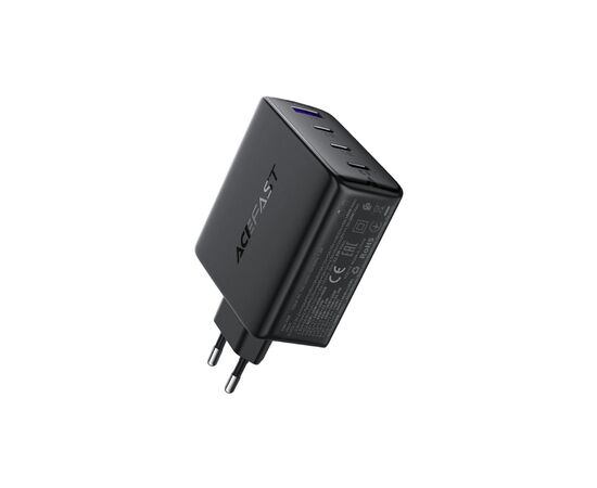Зарядний пристрій Acefast 4xUSB 100W (3xUSB-C+USB-A) Gan A94 Fast Charger Black (6974316283133)