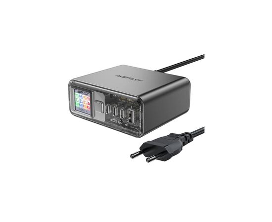 Зарядний пристрій Acefast 4xUSB 218W (3xUSB-C + USB-A) Gan Z4 Fast Charger (6974316282587)